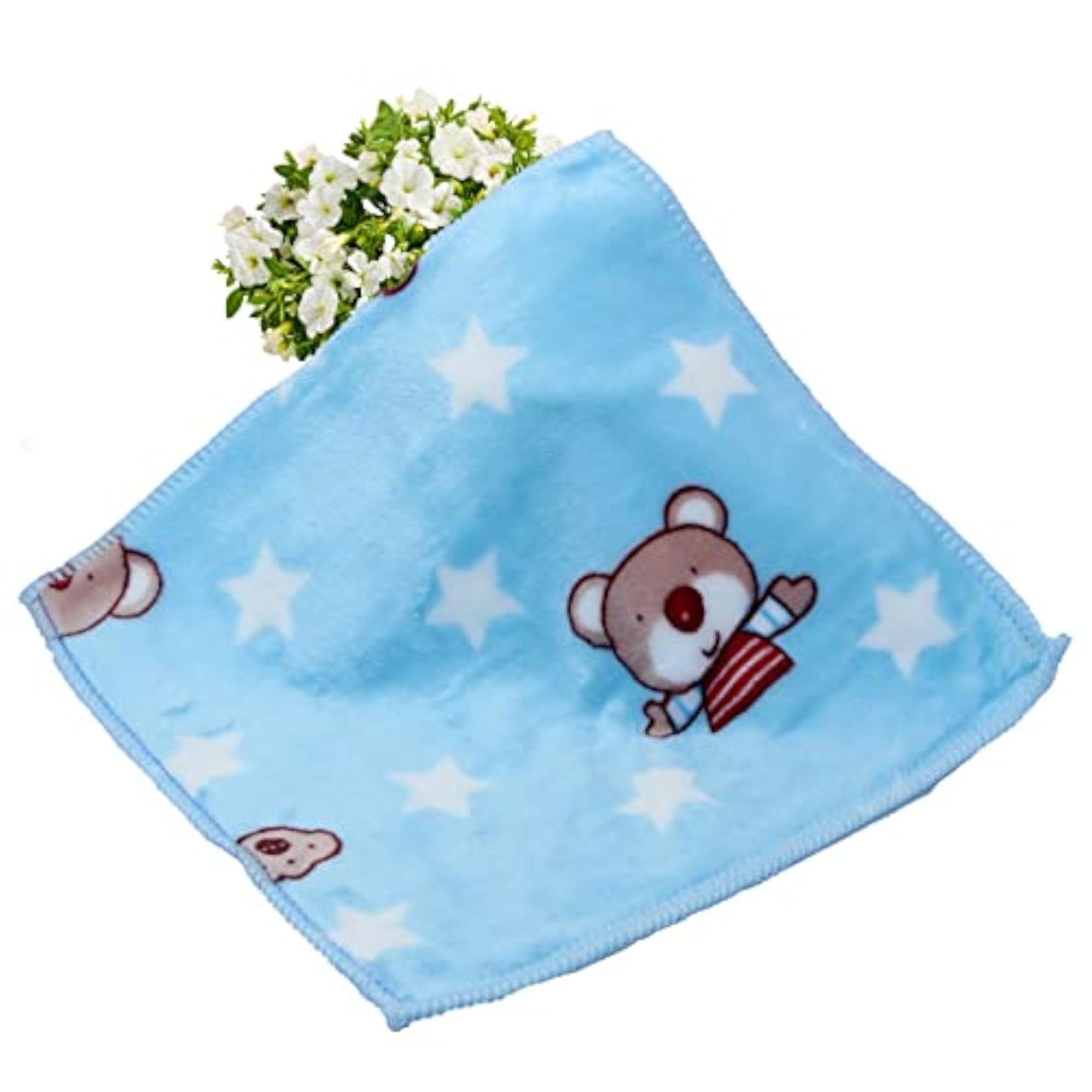 Microfiber Small Size Face Towel/Handkerchief, Cartoon Print
